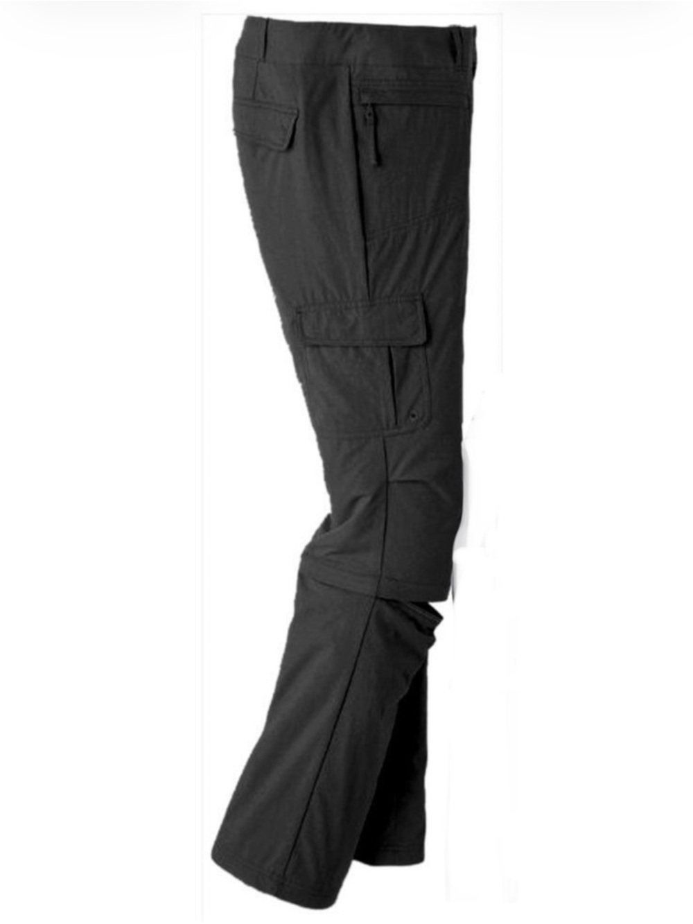 Rei Women’s Nylon Convertible Zip Off Pants Size 6 Hiking Outdoors Gray